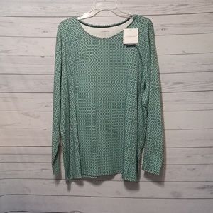 Croft & Barrow 3x crew neck long sleeve tee